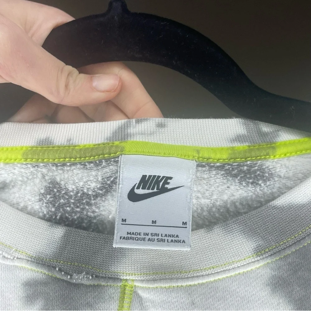 Nike tie dye crew neck